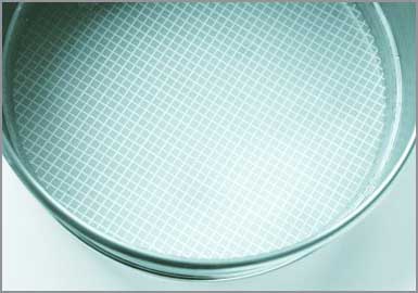 Tamices de Ensayo - An&aacute;lisis de Particulas