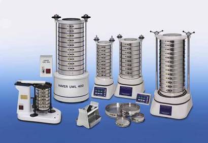 Tamices de Ensayo - An&aacute;lisis de Particulas